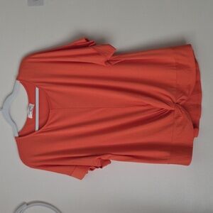 Zenana Orange Short Sleeve Top